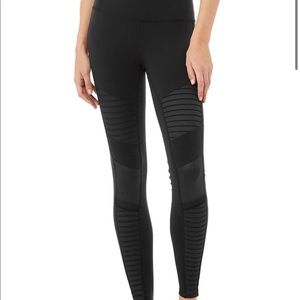 alo high waist moto legging